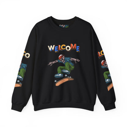 Welcome Skaters Customized Unisex Heavy Blend™ Crewneck Sweatshirt