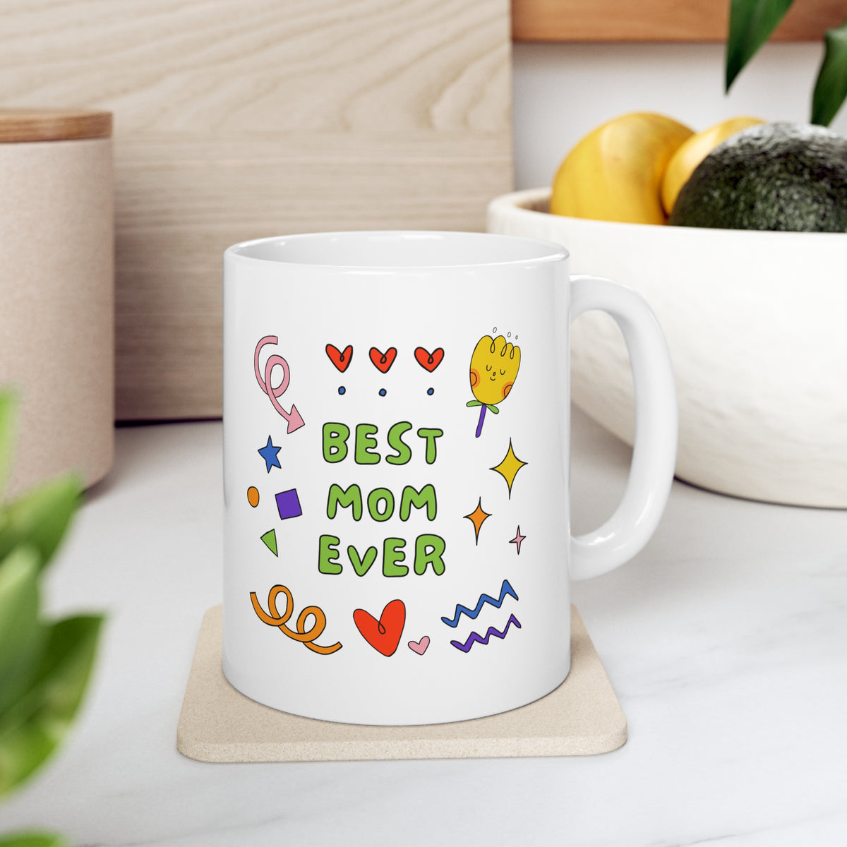 Best Mom Ever Customized Ceramic Mug 11oz