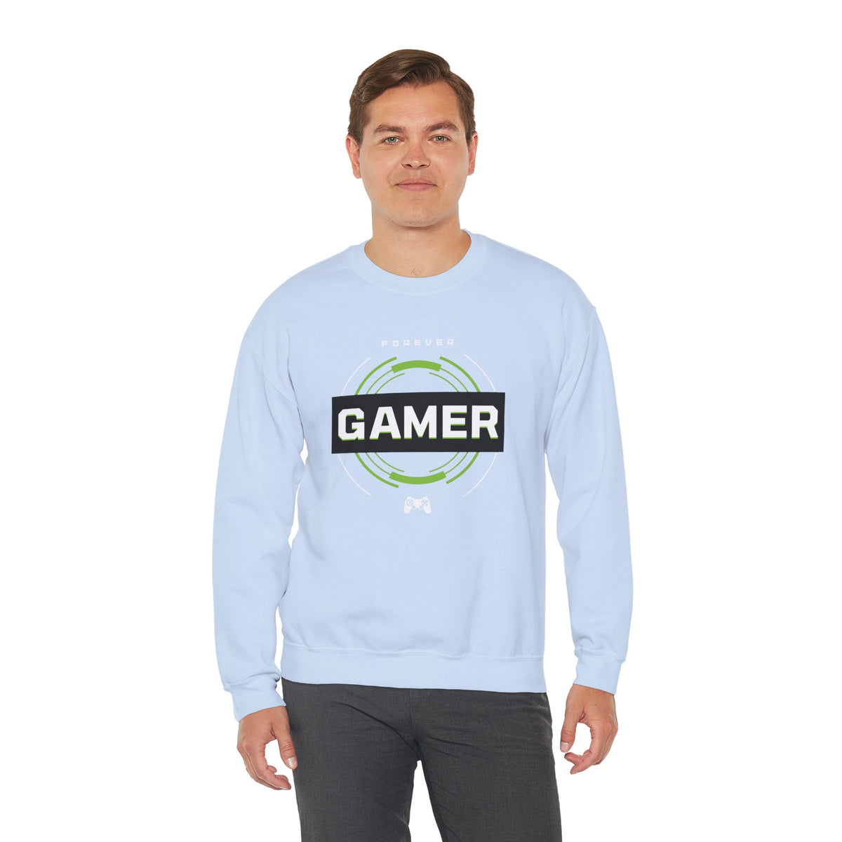Gamer Customized Unisex Heavy Blend™ Crewneck Sweatshirt