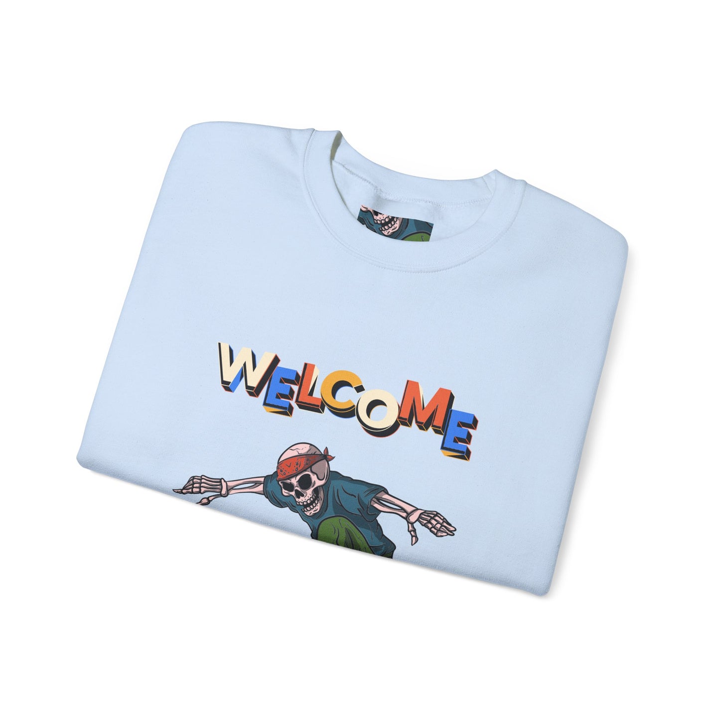 Welcome Skaters Customized Unisex Heavy Blend™ Crewneck Sweatshirt