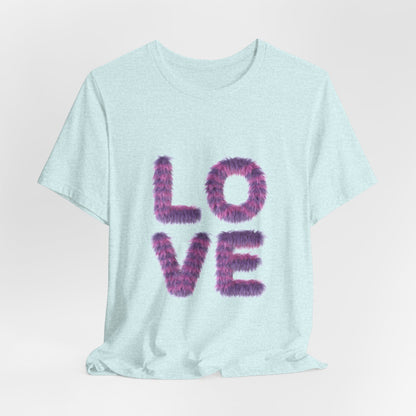 A Sign of Love Customized Unisex Jersey Short Sleeve Tee