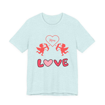 The Symbol of Love Customized Unisex Jersey Short Sleeve Tee
