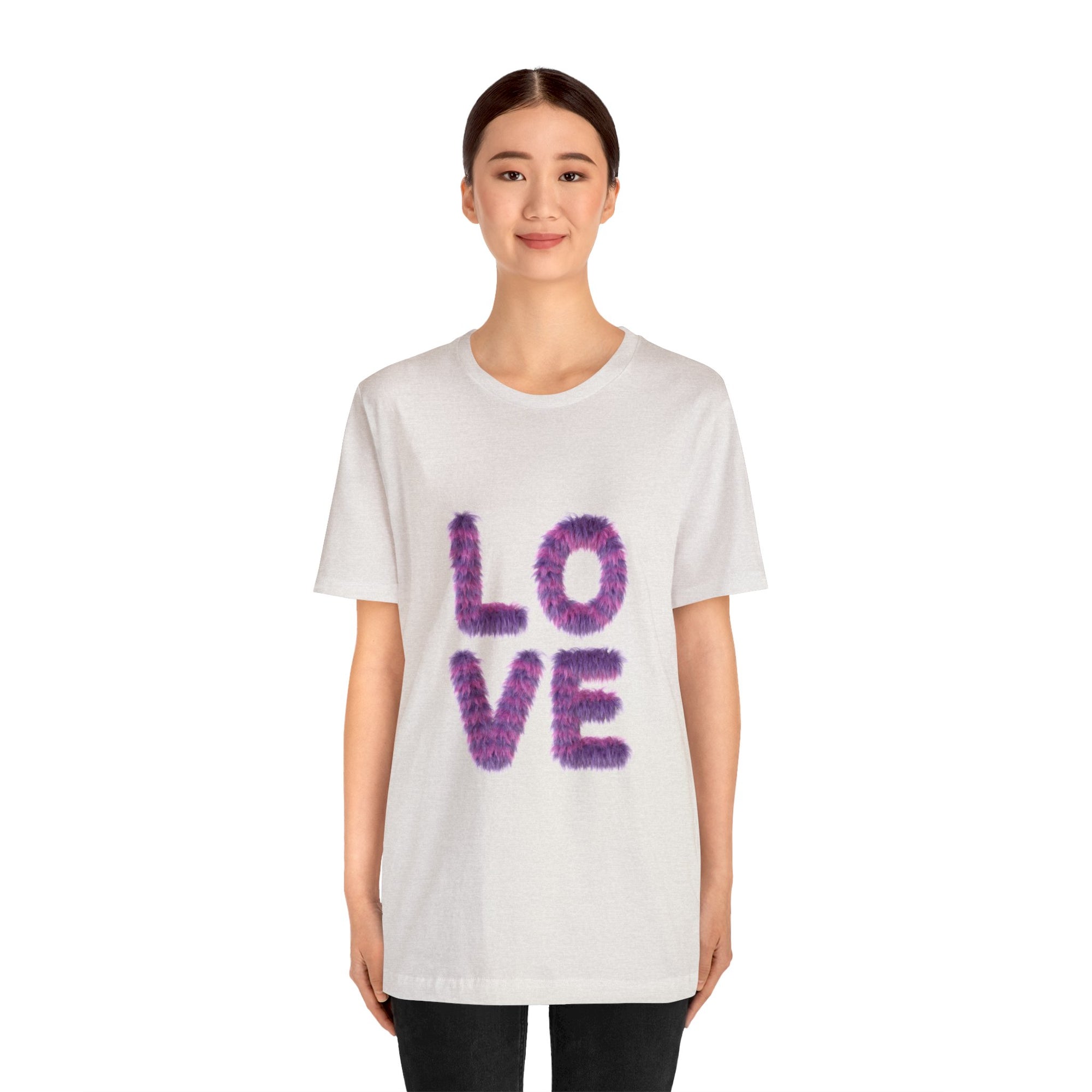 A Sign of Love Customized Unisex Jersey Short Sleeve Tee