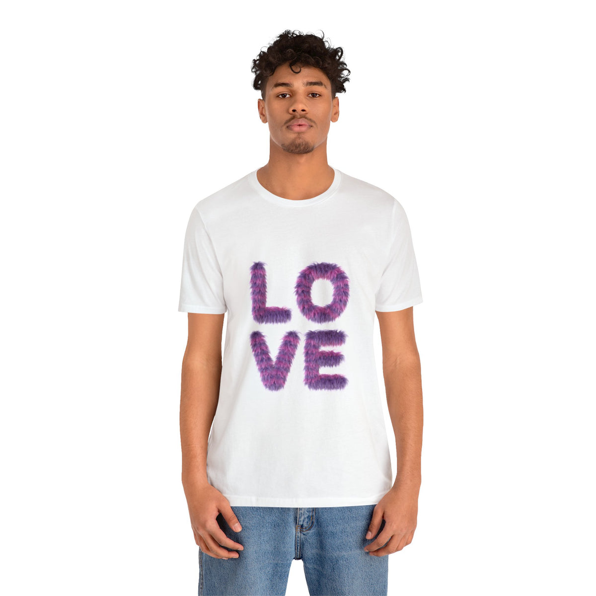 A Sign of Love Customized Unisex Jersey Short Sleeve Tee