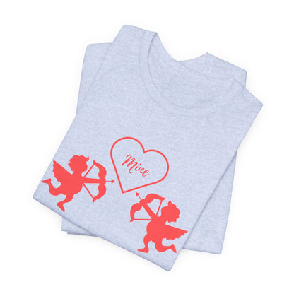 The Symbol of Love Customized Unisex Jersey Short Sleeve Tee