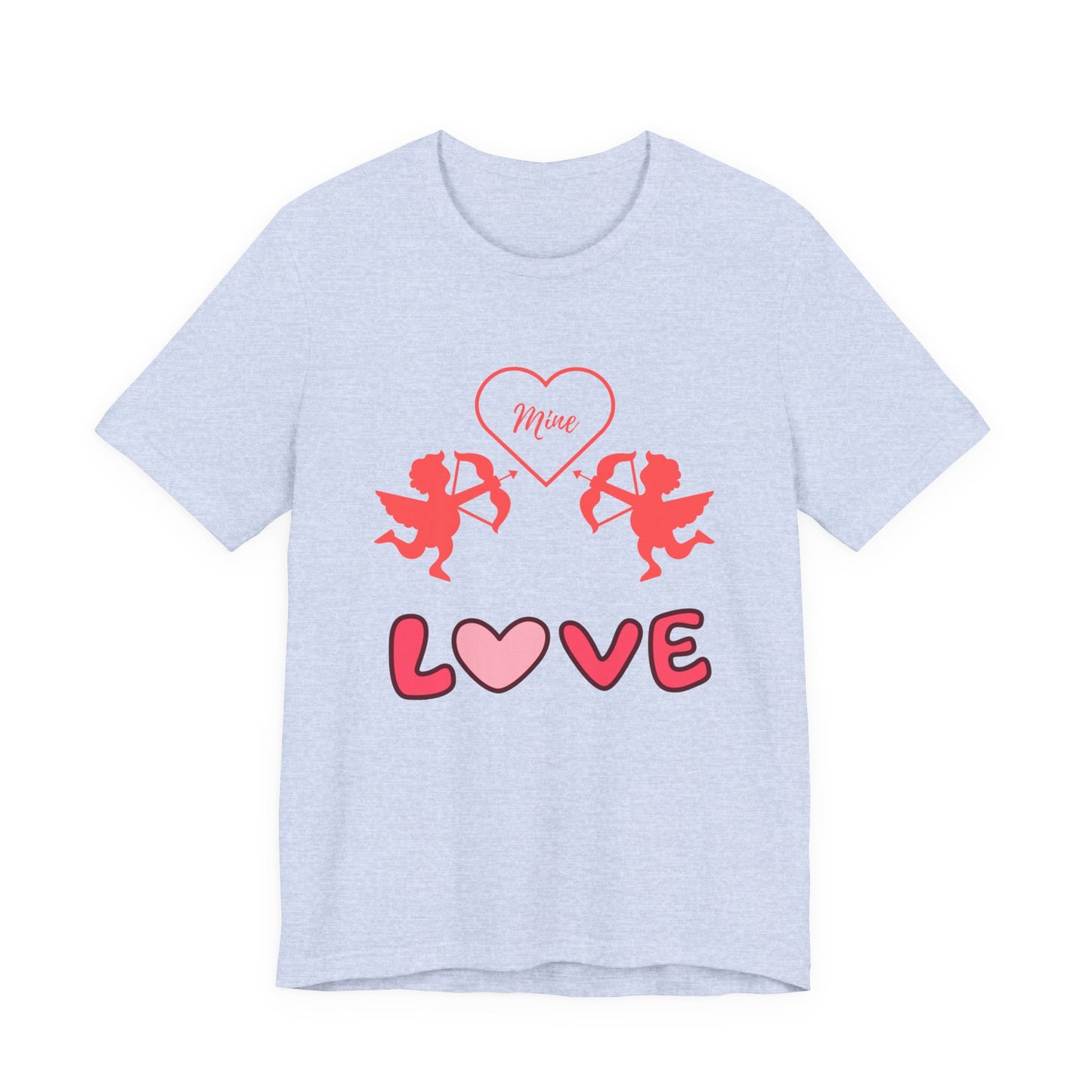 The Symbol of Love Customized Unisex Jersey Short Sleeve Tee