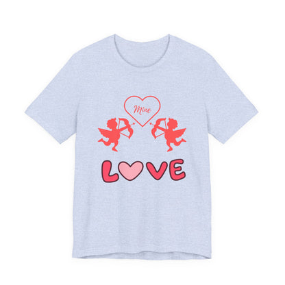 The Symbol of Love Customized Unisex Jersey Short Sleeve Tee