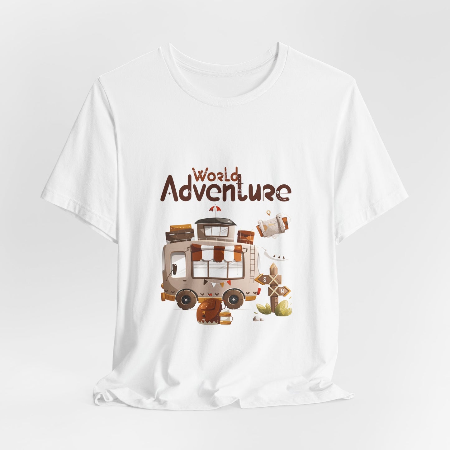 World Adventure Customized Unisex Jersey Short Sleeve Tee