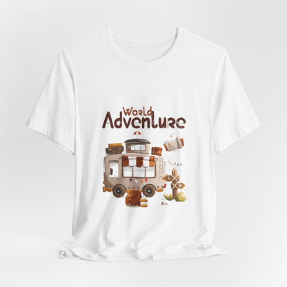 World Adventure Customized Unisex Jersey Short Sleeve Tee
