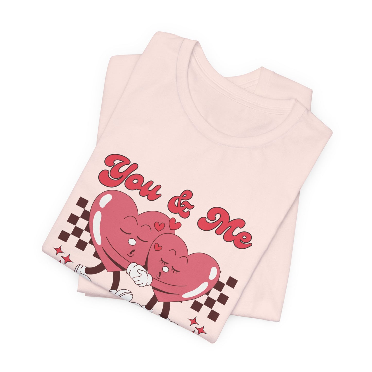 You And Me Always Together Customized Unisex Jersey Short Sleeve Tee