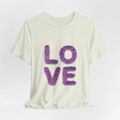 A Sign of Love Customized Unisex Jersey Short Sleeve Tee