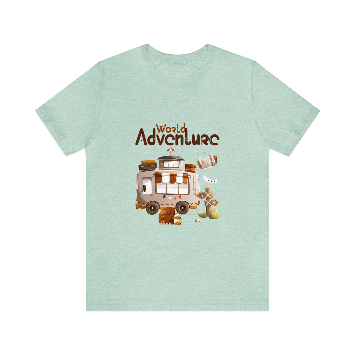 World Adventure Customized Unisex Jersey Short Sleeve Tee