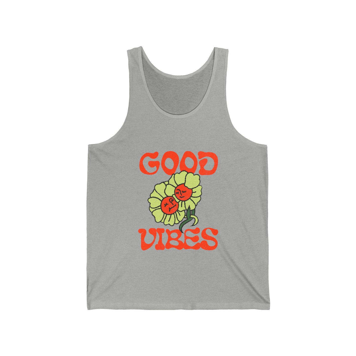Good Vibes Customized Unisex Jersey Tank