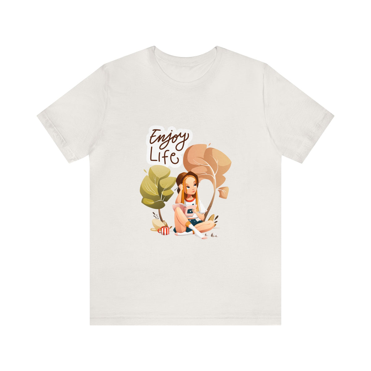 Enjoy Life Customized Unisex Jersey Short Sleeve Tee