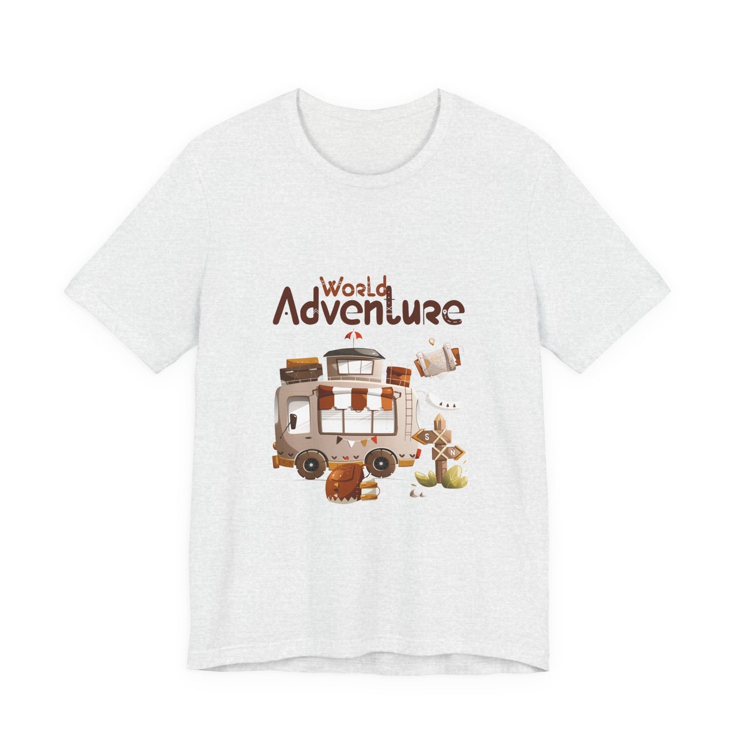 World Adventure Customized Unisex Jersey Short Sleeve Tee