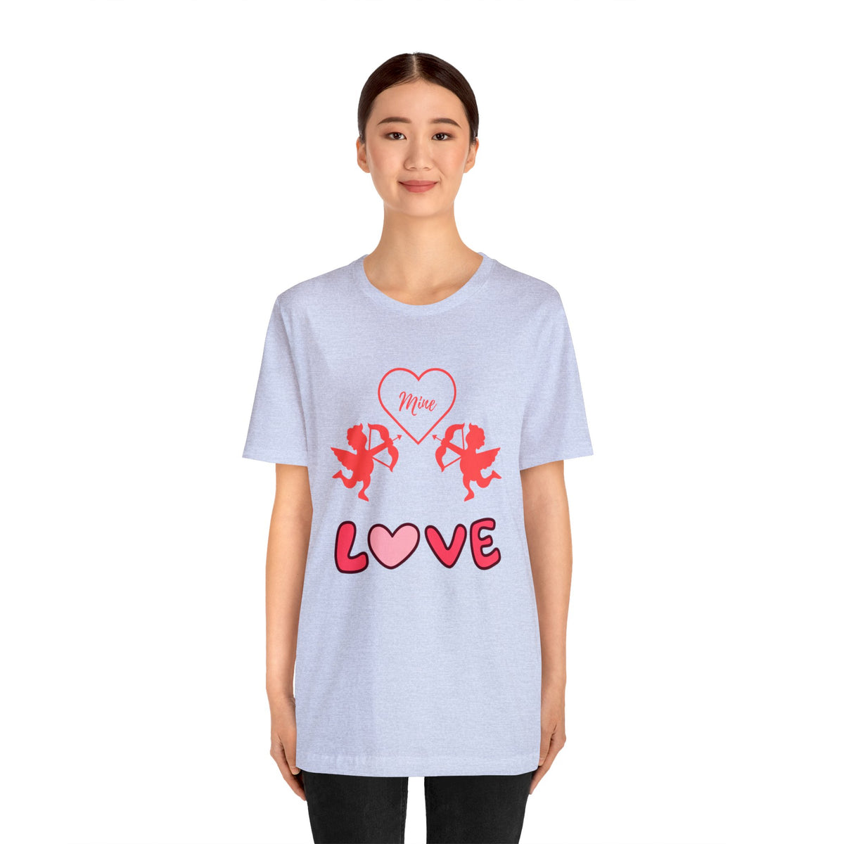 The Symbol of Love Customized Unisex Jersey Short Sleeve Tee