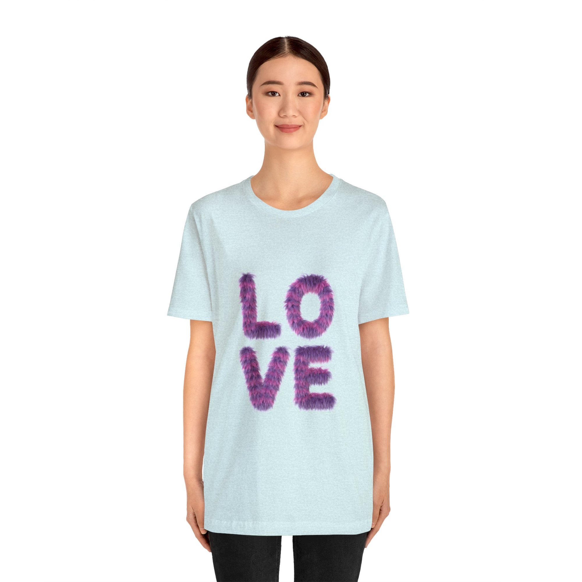 A Sign of Love Customized Unisex Jersey Short Sleeve Tee