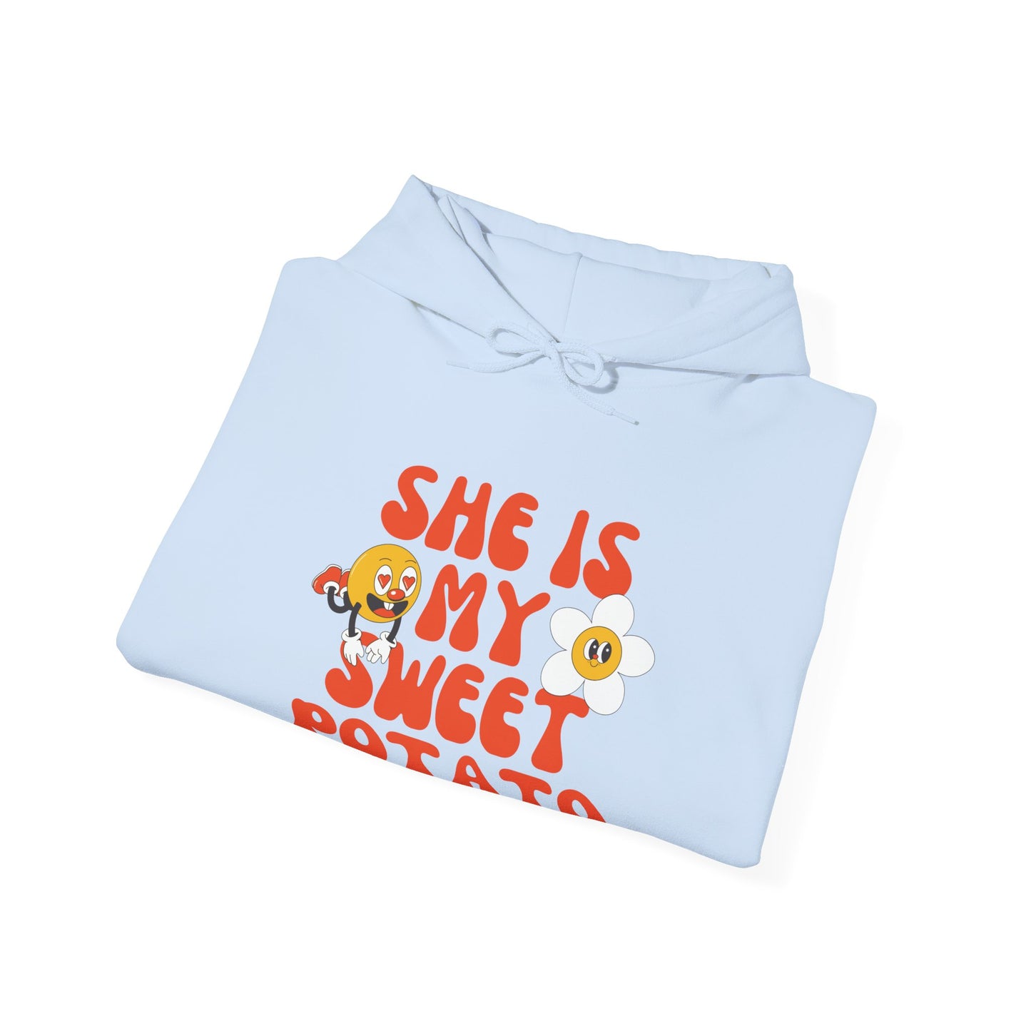 She is My Sweet Potato Customized Unisex Heavy Blend™ Hooded Sweatshirt