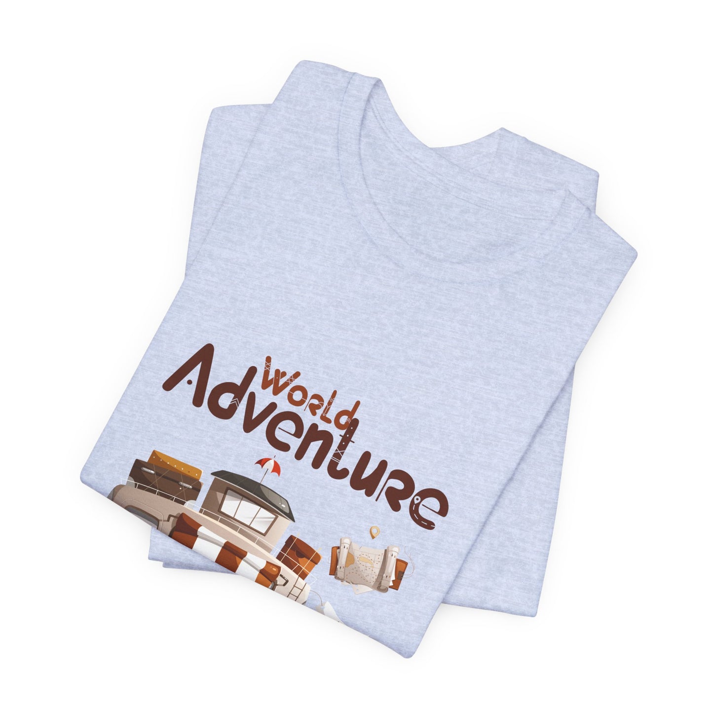 World Adventure Customized Unisex Jersey Short Sleeve Tee