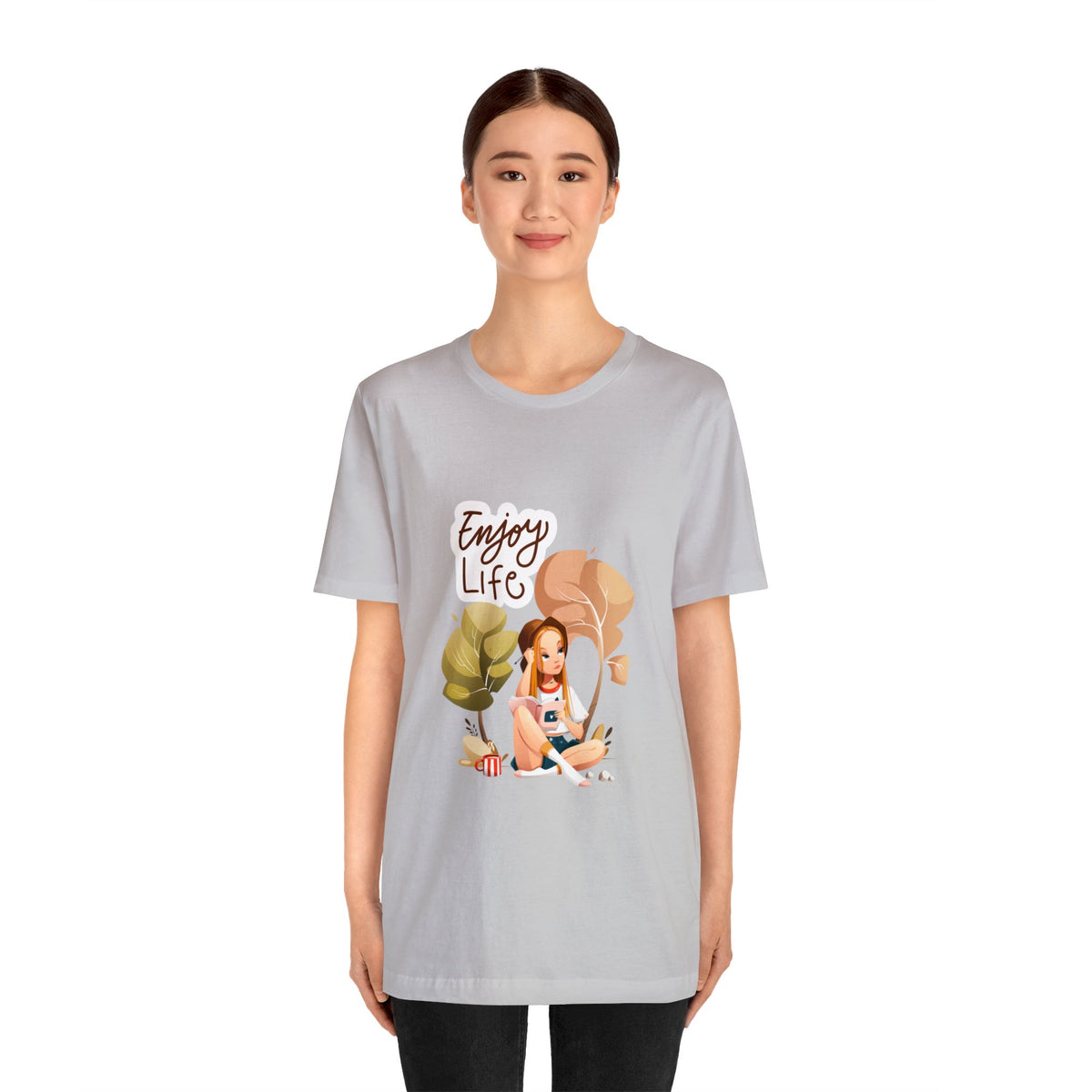 Enjoy Life Customized Unisex Jersey Short Sleeve Tee