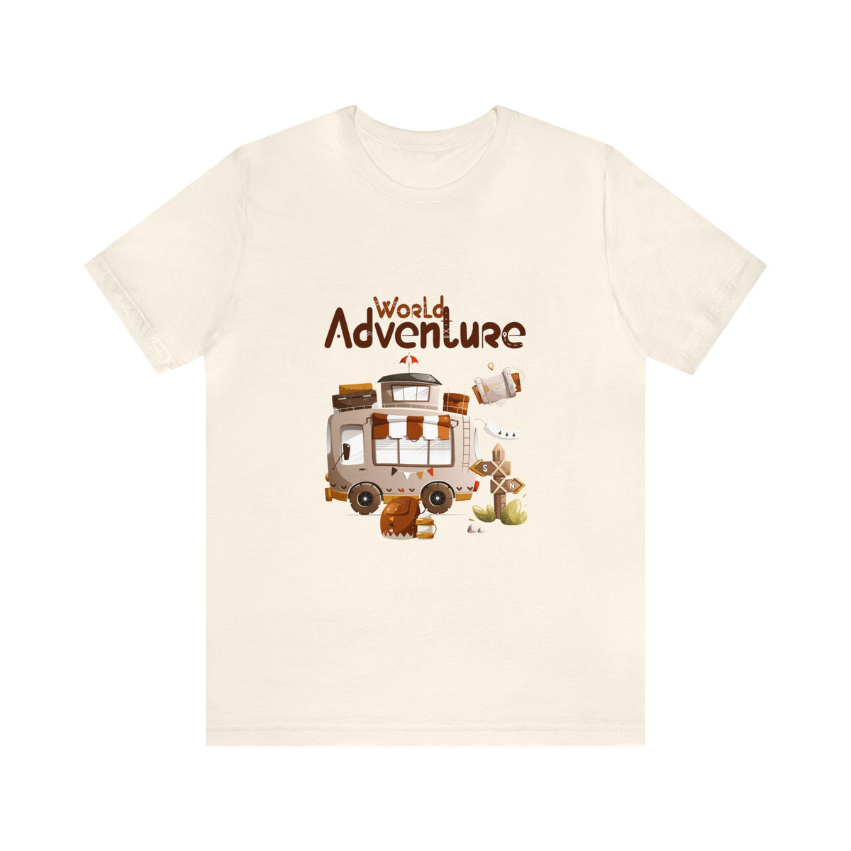 World Adventure Customized Unisex Jersey Short Sleeve Tee