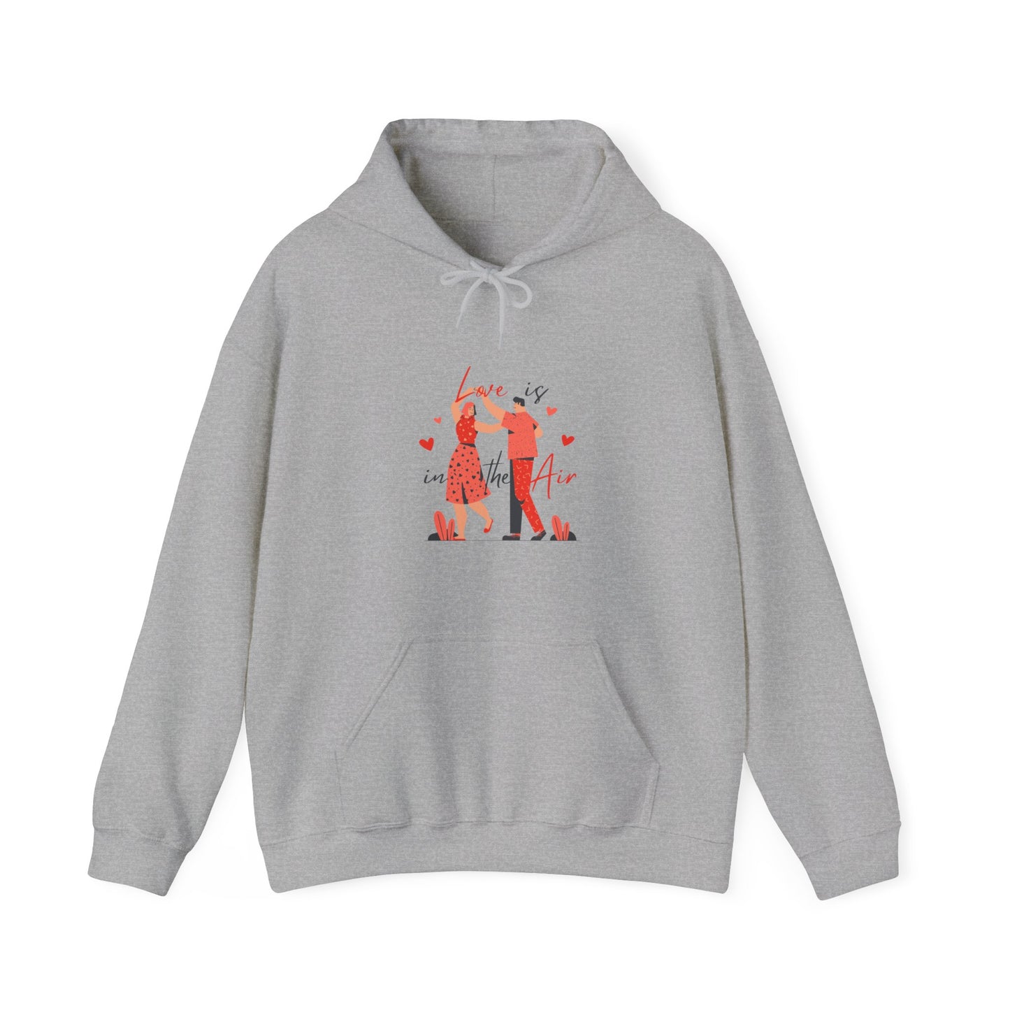 Love is in The Air Customized Unisex Heavy Blend™ Hooded Sweatshirt