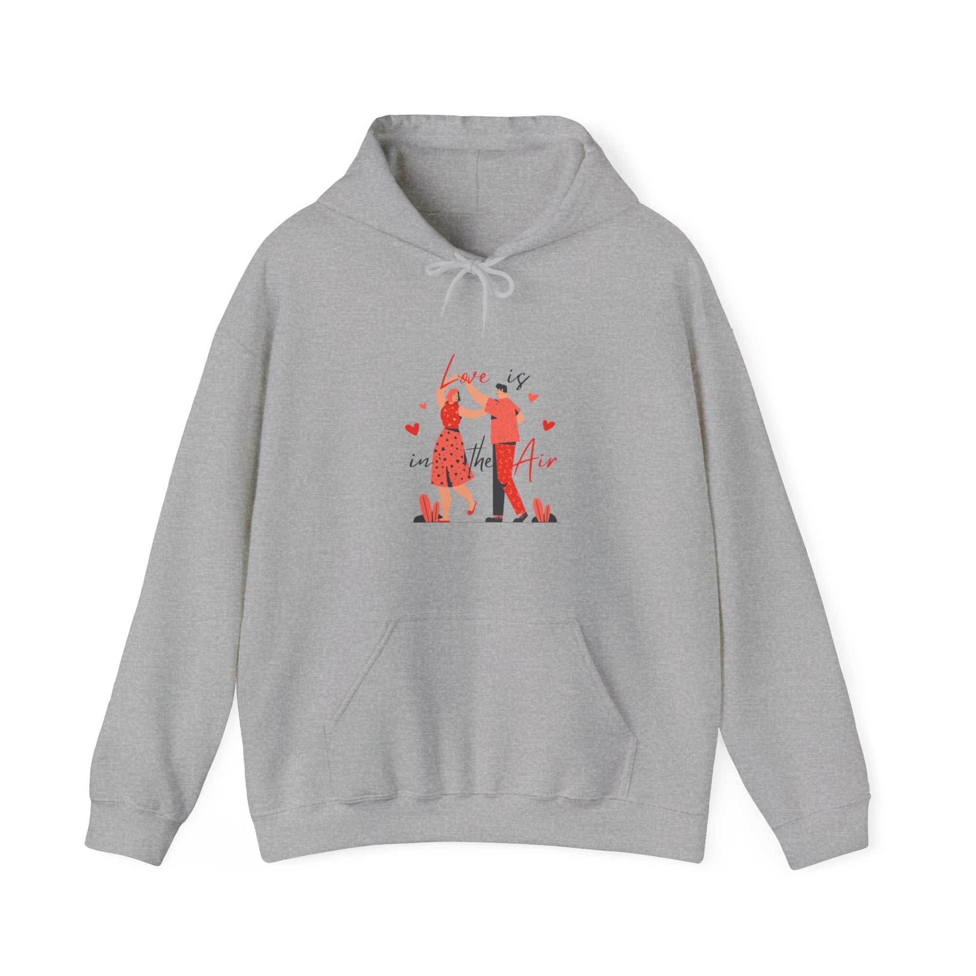 Love is in The Air Customized Unisex Heavy Blend™ Hooded Sweatshirt